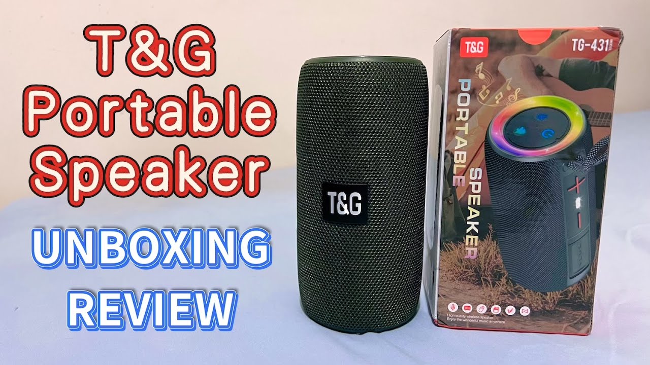 Портативная Bluetooth-колонка T&G TG-431: распаковка и обзор