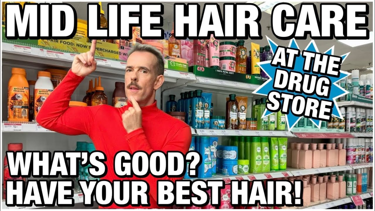 MID LIFE hair care SHOP UP! These products can give you GREAT hair past 50 and BEYOND...