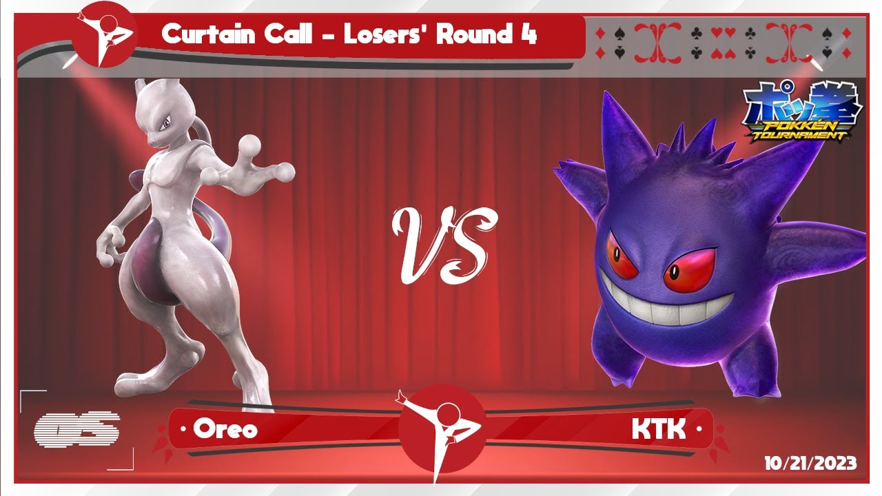 Curtain Call Losers' Round 4: Oreo (Mewtwo/Darkrai) vs KTK (Gengar)