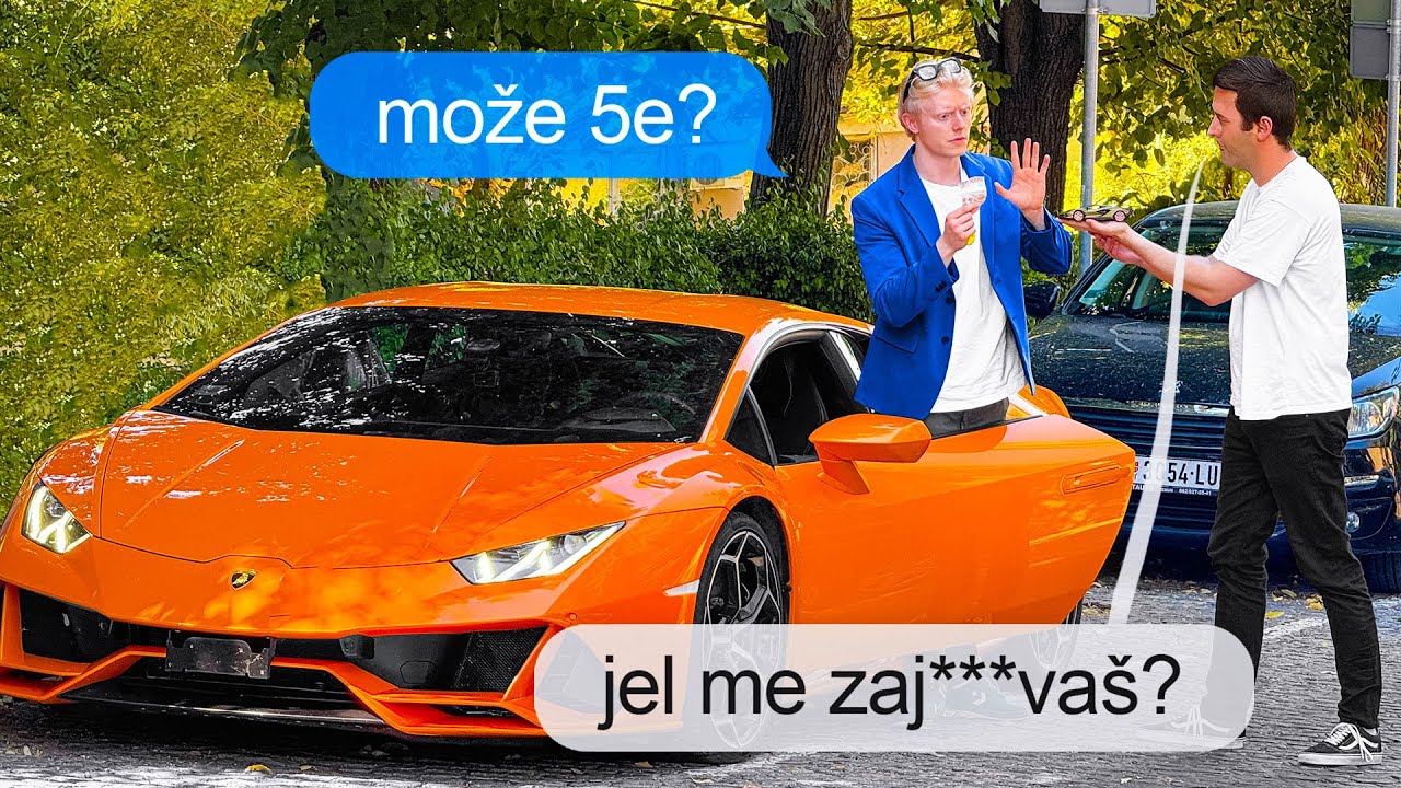 Cenkam se kao da Nemam Para ali Dolazim u Lamborghiniju