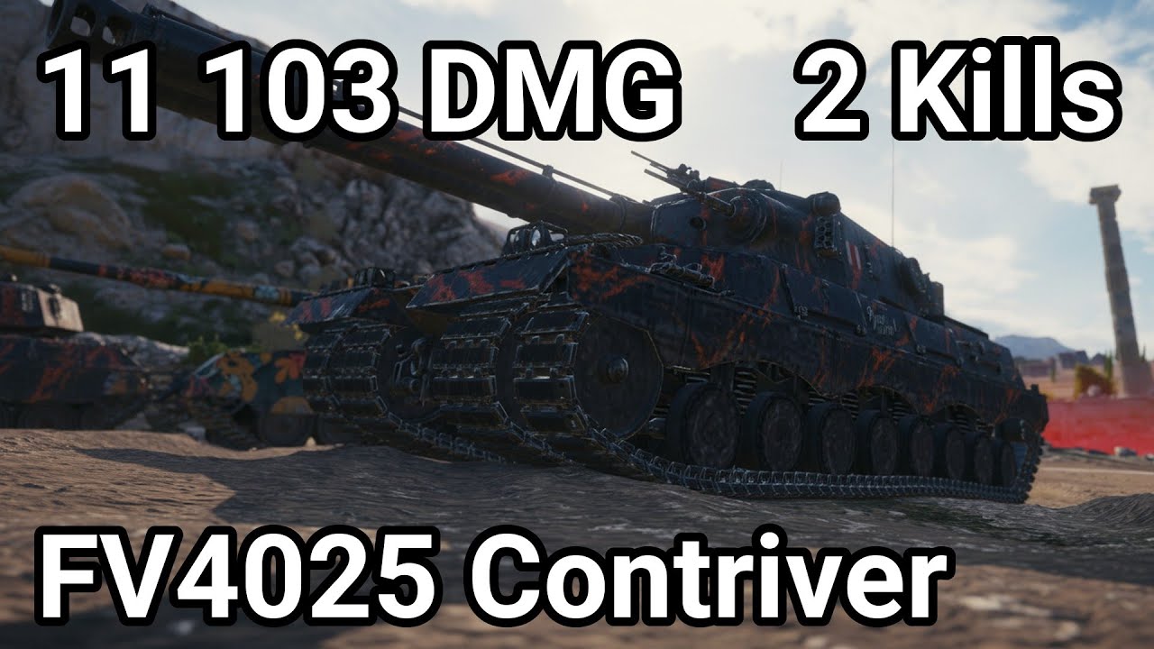 11K DAMAGE — THE UNBREAKABLE DUAL-GUN TITAN | World of Tanks 2.2