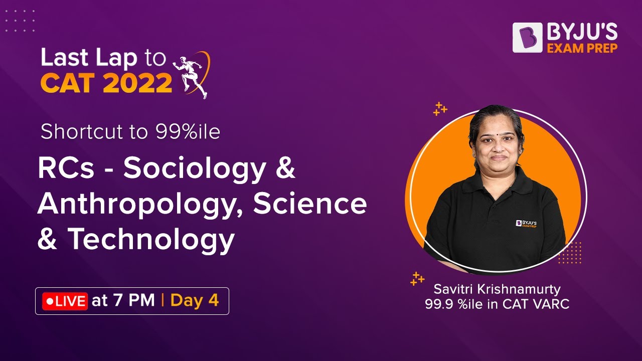 CAT Reading Comprehension | Last Lap to CAT 2022 | CAT VARC | BYJU'S CAT #CATEXAM #CAT2022 #CATRC