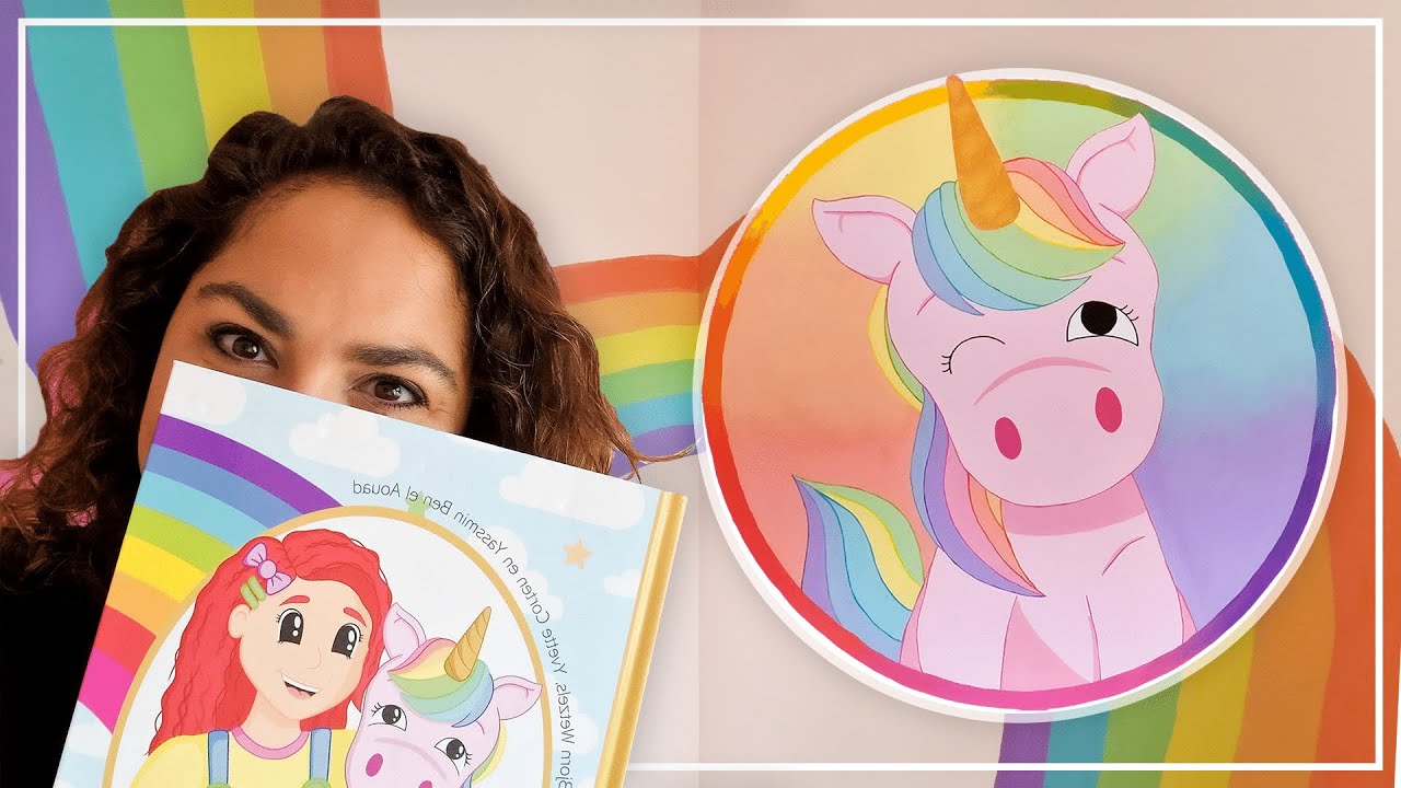 deze UNICORN MUURSCHILDERING wil jij ook!