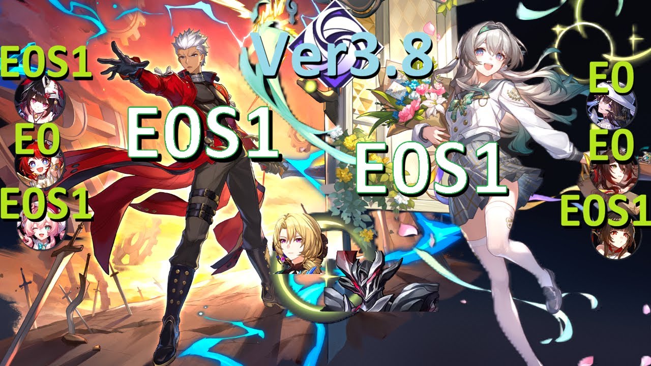 【スタレ】裏庭•12 Ver3.8 アーチャー&ホタル 忘却の庭 混沌の記憶【崩壊：スターレイル】