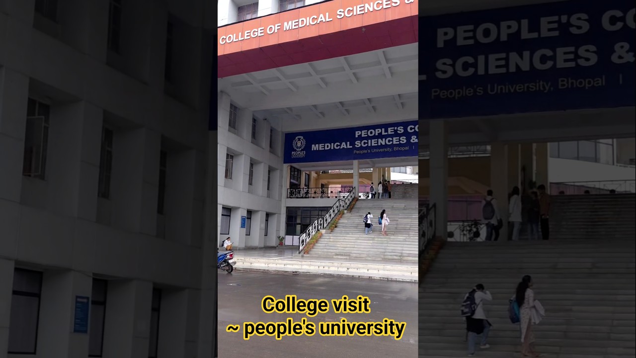 college visit |people's dental academy |#bds #mbbs #bhopal #medico #neetaspirents