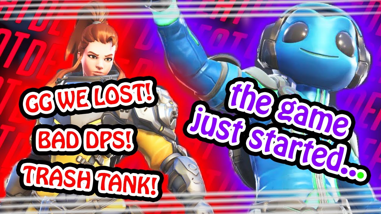 Getting Revenge On The Most Fragile Support Player!| Overwatch 2 Toxic moments