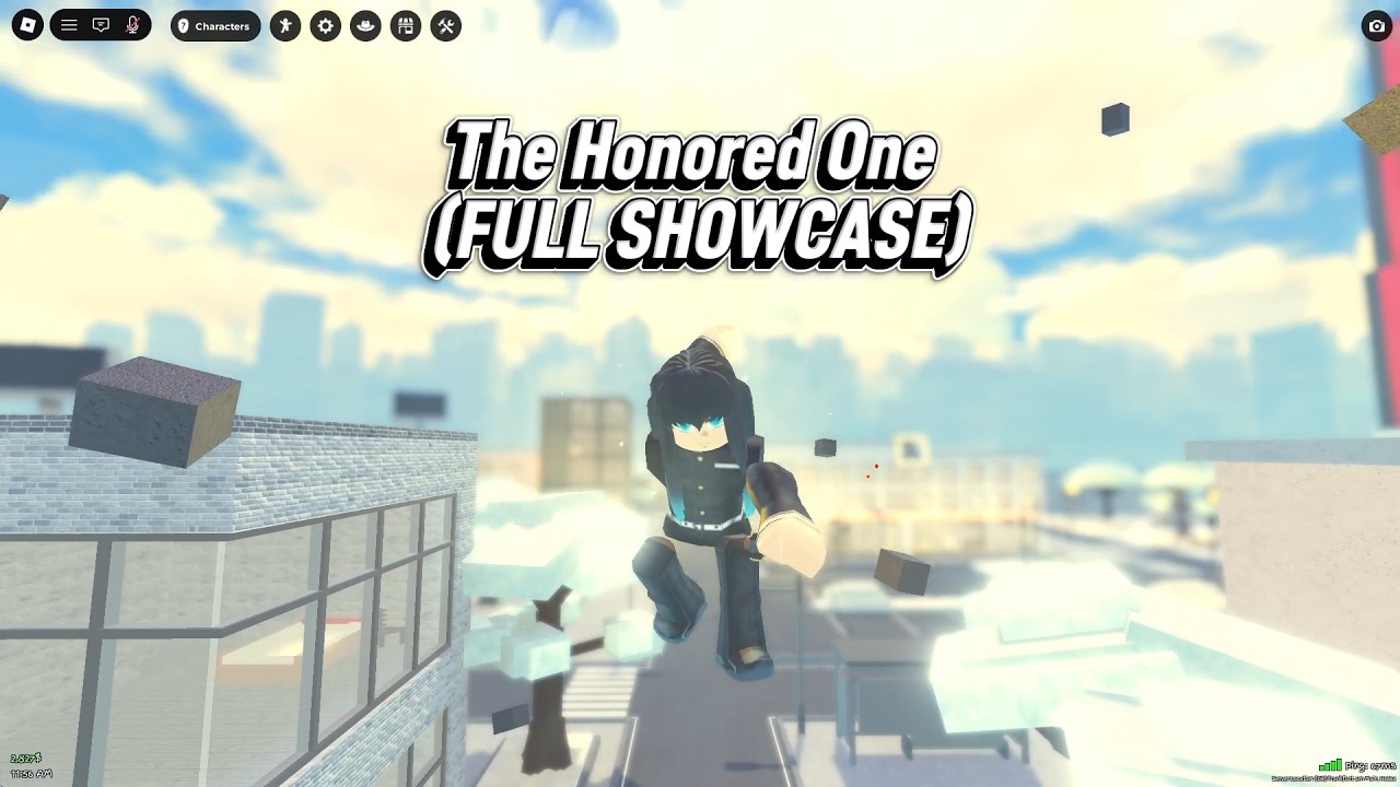 Roblox LIMITLESS The Honored One (FULL SHOWCASE) Moves, Skills and Attacks