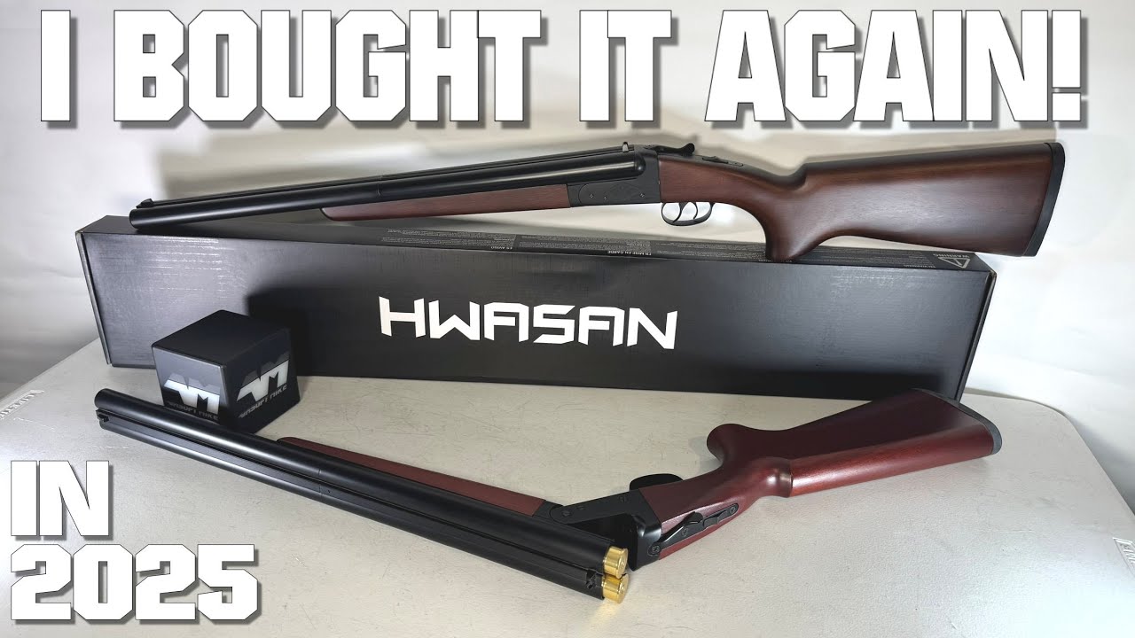 Hawsan Farsan HS Mad Max Double Barrel shotgun 2025 Airsoft Unboxing / Hwasan