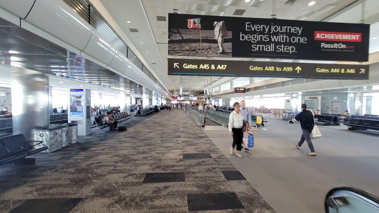 Denver Airport Concourse A Construction Updates as of May 2025