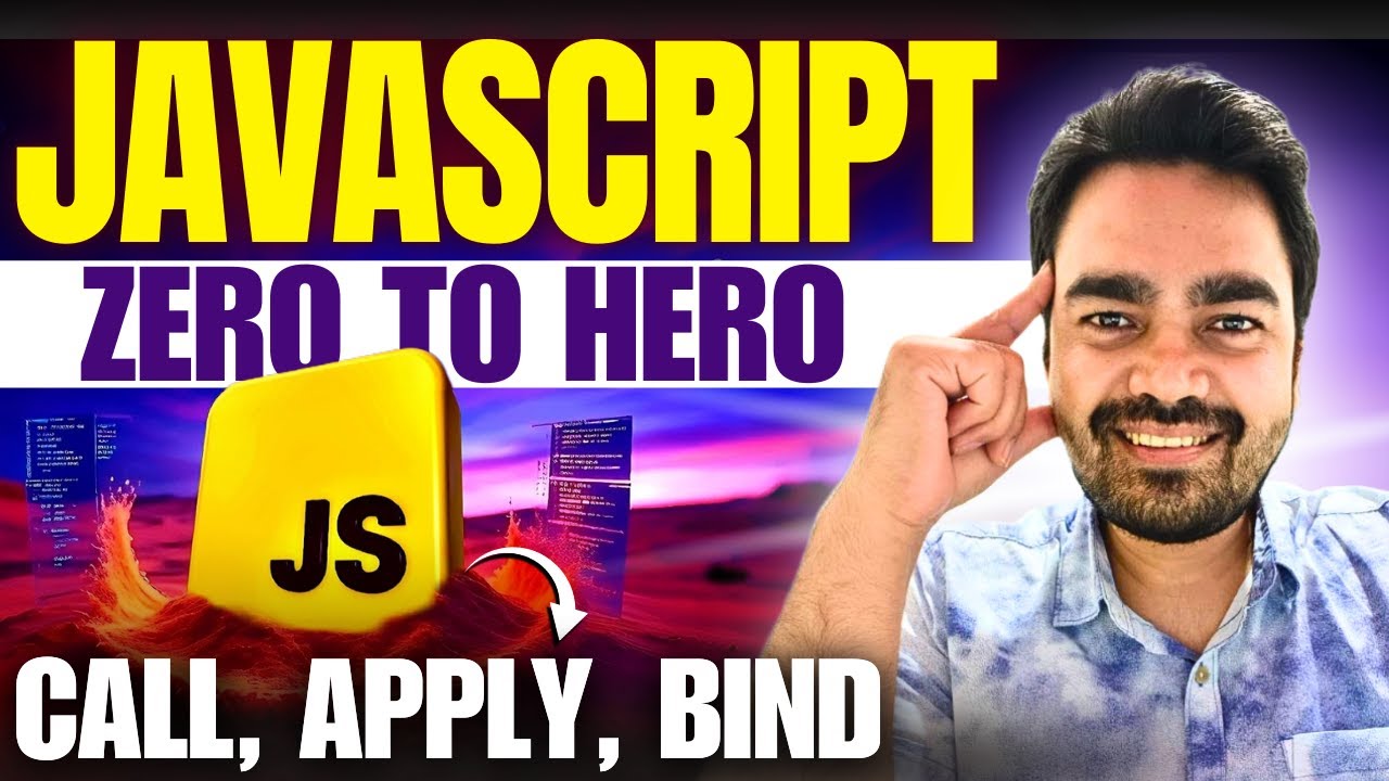 Javascript Series: 'call, apply & bind' Methods in Hindi