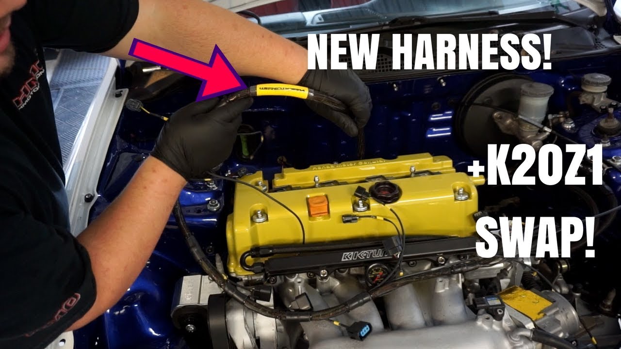 NEW WIREWORX HARNESS | K20Z1 SWAP | ADDING A/C !  HSG EP. 6-39