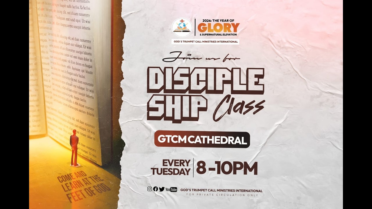 DISCIPLESHIP CLASS HOSTED BY PASTOR MOSES KAZIGABA.