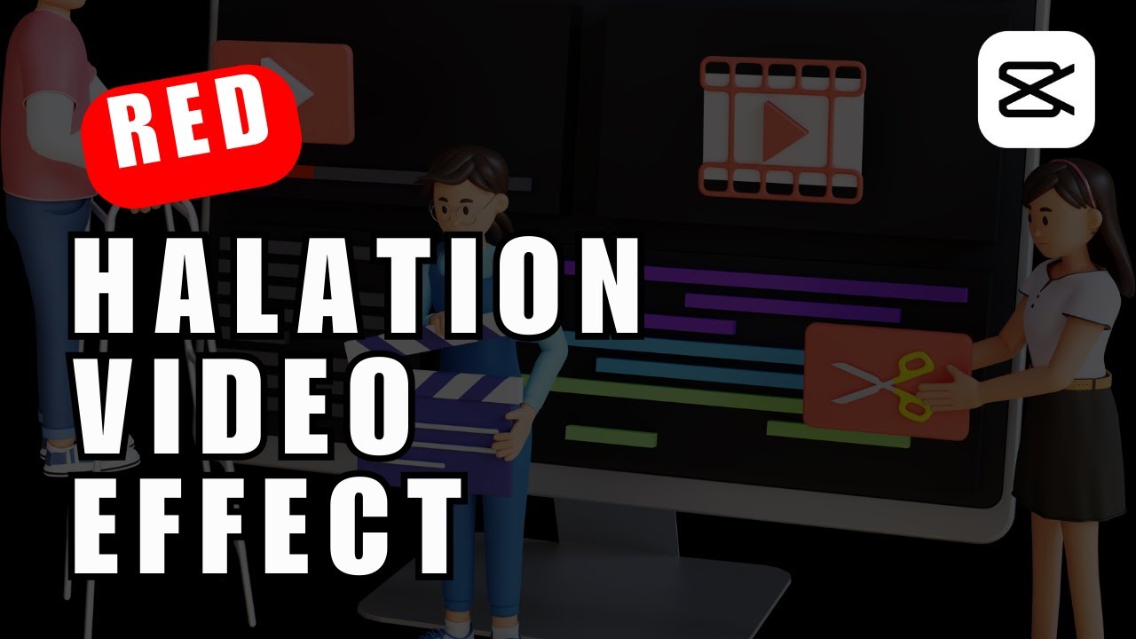 How You Can Simply Create This Red Halation Video Effect For Your Edits On CapCut PC?