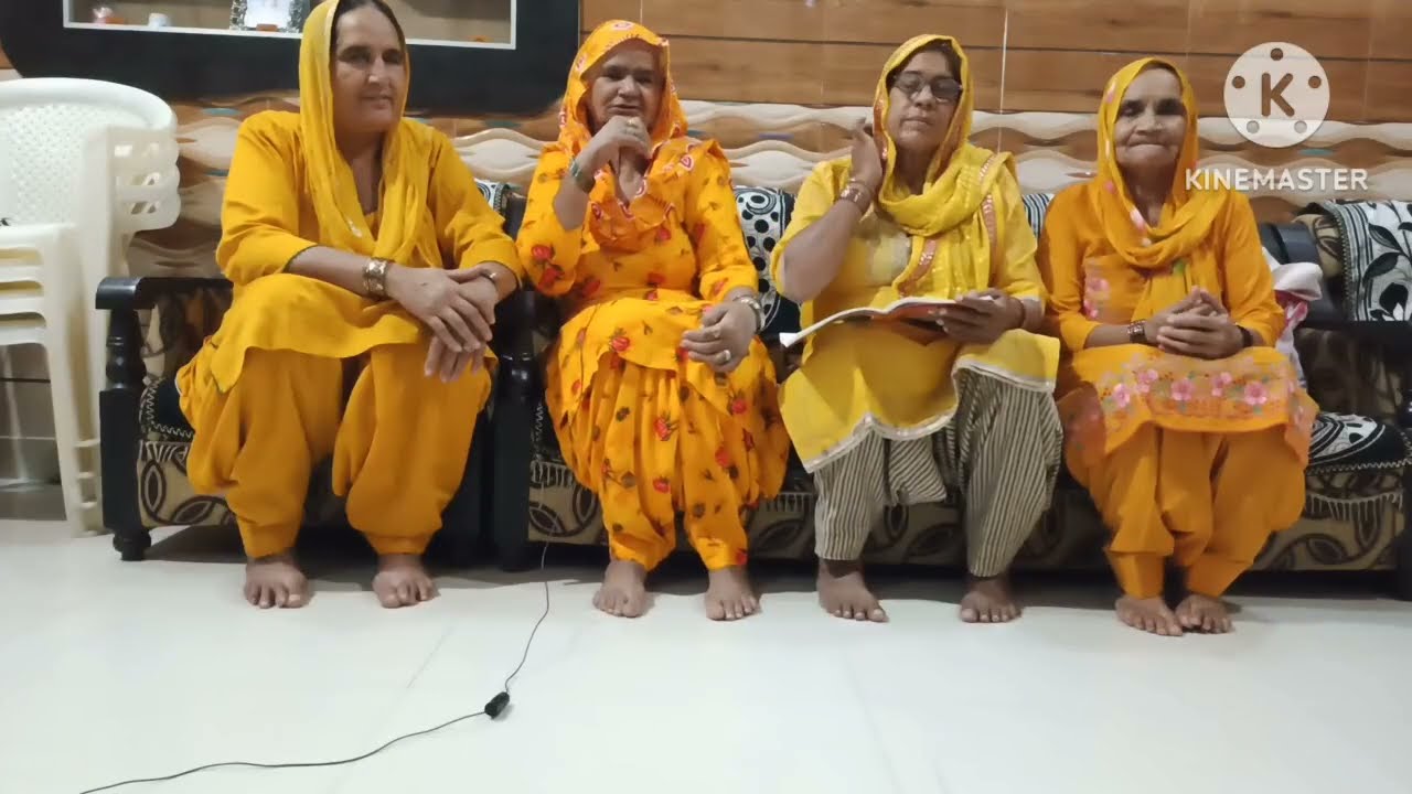 भजन 🏵️🌸 सत्संग में बाज्य खड़ताल #बुढ़ी घर का काम कर कौना,मटके है तेरी पोरी पोरी। #सास_बहू_की_लड़ाई।