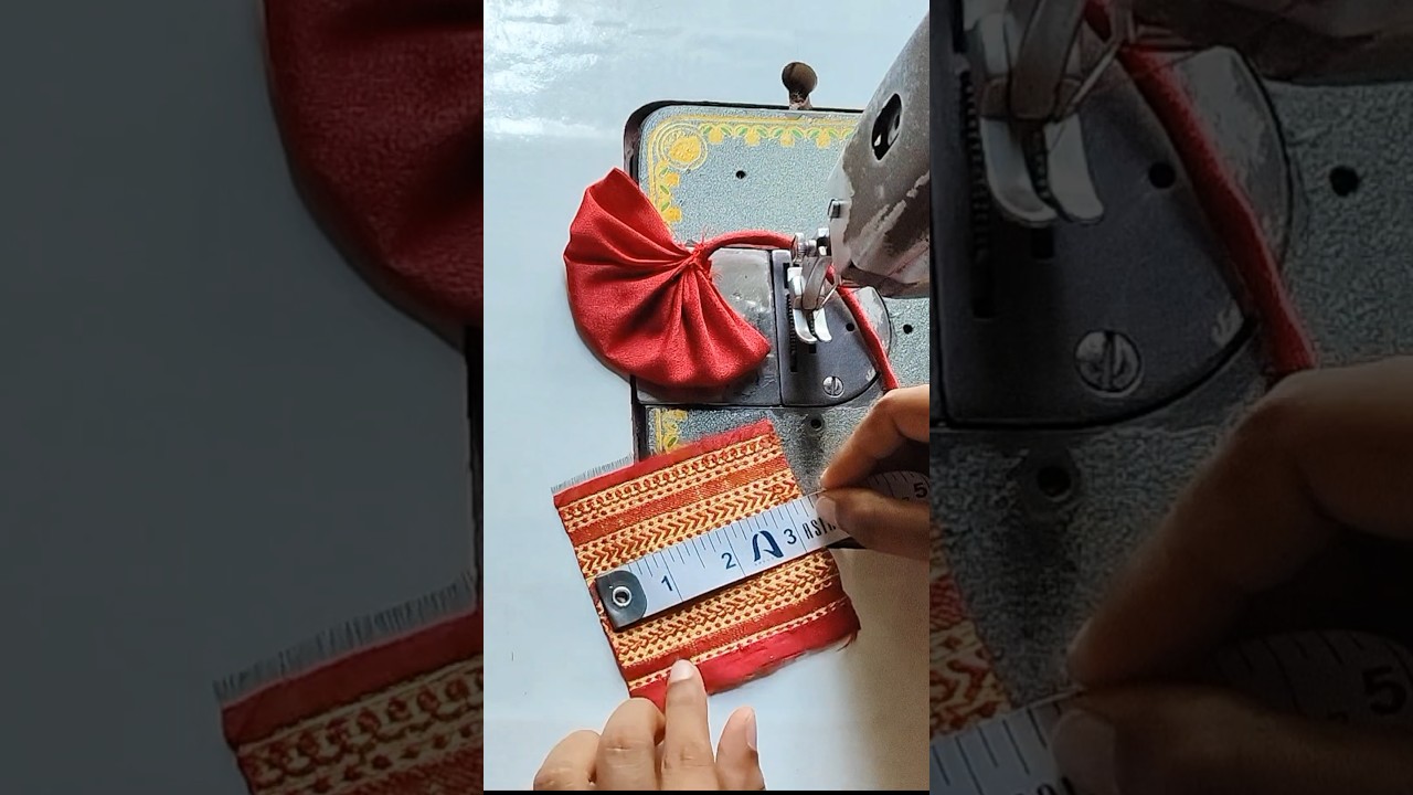 easy & beutiful latkan design tutorial for beginners @Sewingtales #shorts #viral #fashion #diy #sew