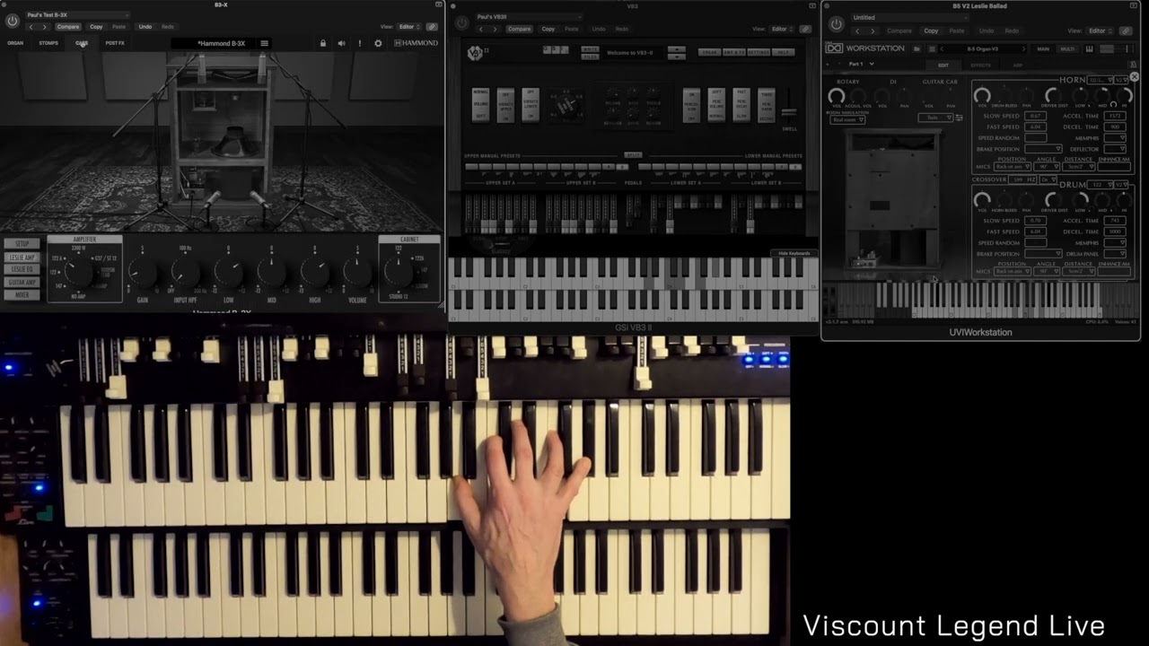 Clonewheel Organ Comparison, Episode 1
