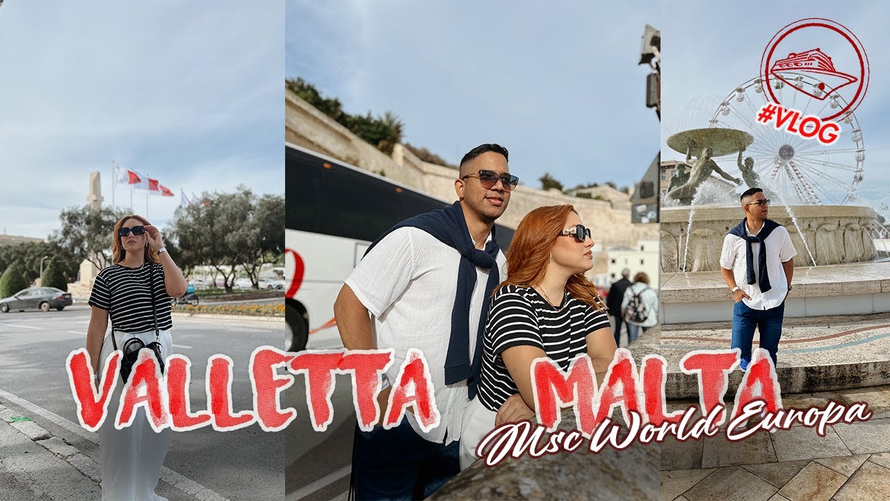 Conocimos el PAÍS MÁS PEQUEÑO de la UE 😨 🇪🇺 | MALTA 🇲🇹 | Última parada del crucero 🚢