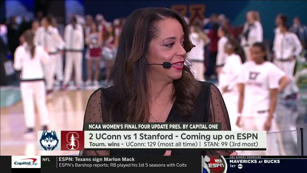[Full 720p60] UConn vs. Stanford (4/1/2022) - NCAA Tournament Final Four