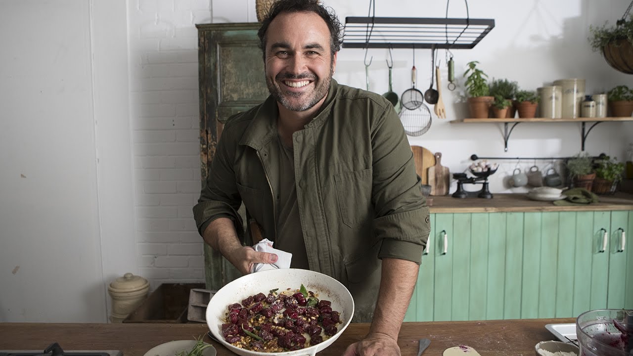 Miguel Maestre's Roasted Beetroot Gnocchi with Miso Burnt Butter Sauce