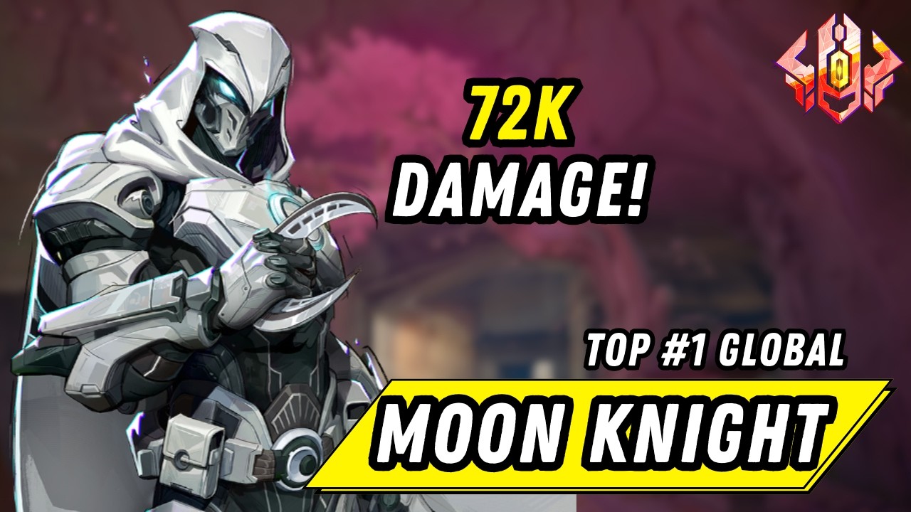 72k DMG! TOP 1 MOON KNIGHT ! odyssey - Marvel Rivals Gameplay