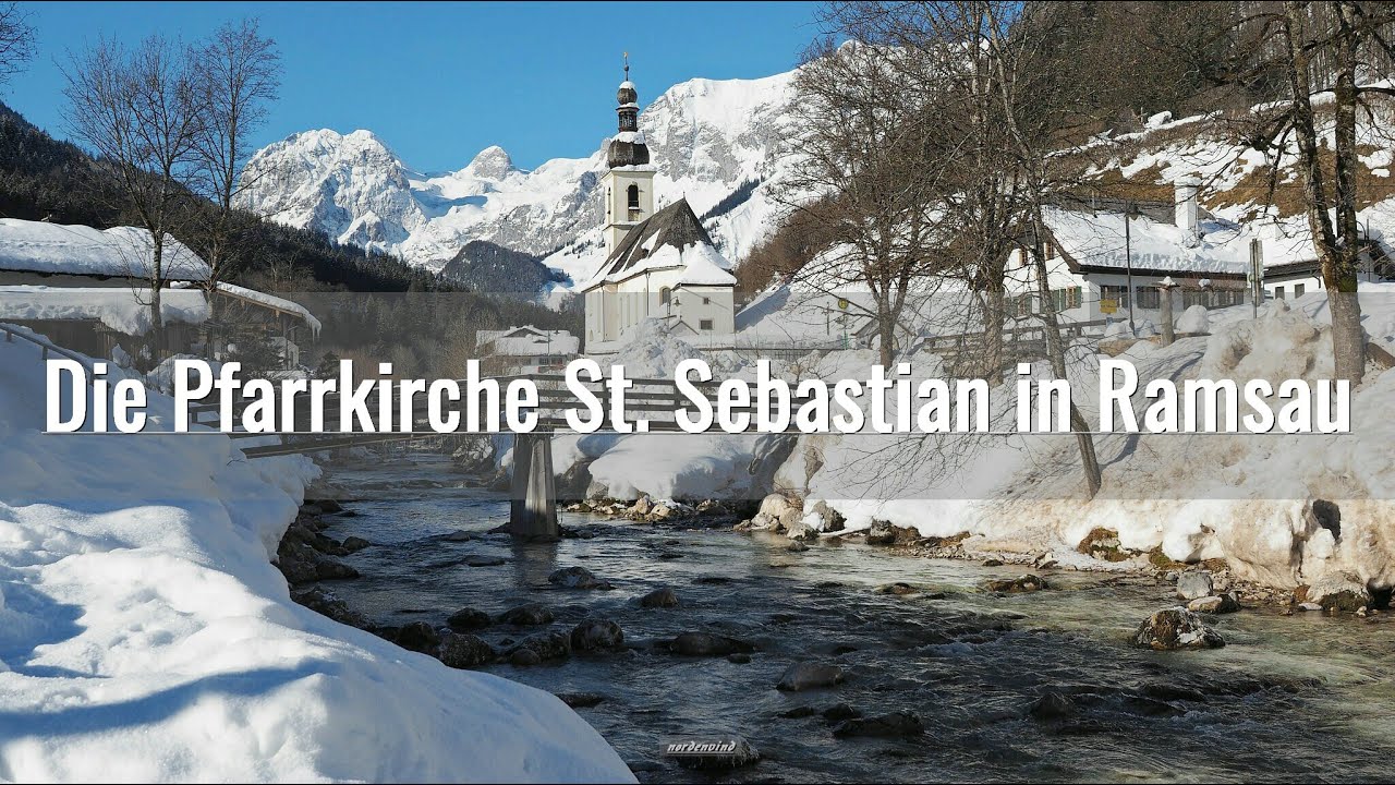 Ramsau,die Pfarrkirche St.  Sebastian I Berchtesgadener Land