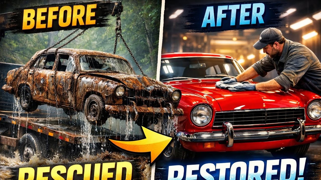 Mechanic Revives Abandoned Jungle Car | Amazing Transformation