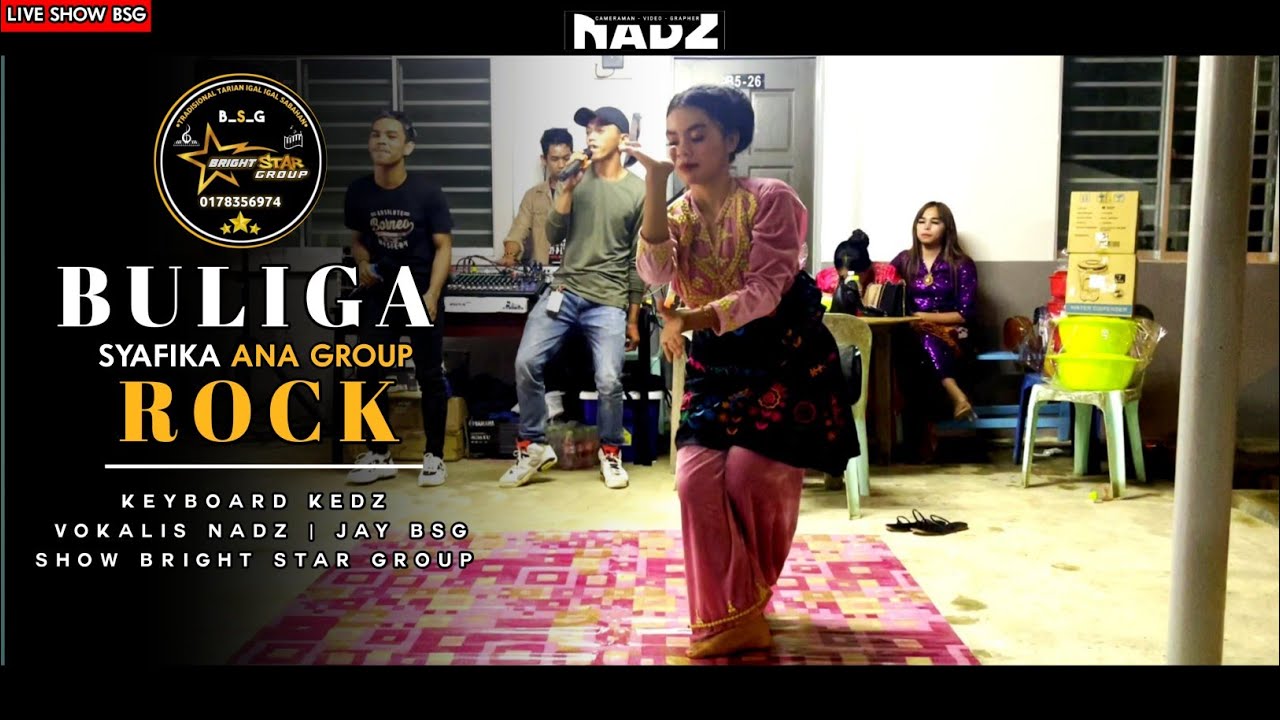 BULIGA ROCK | SYAFIKA | ANA GROUP LIVE SHOW BSG | #pangalay #tausug #song #bsg