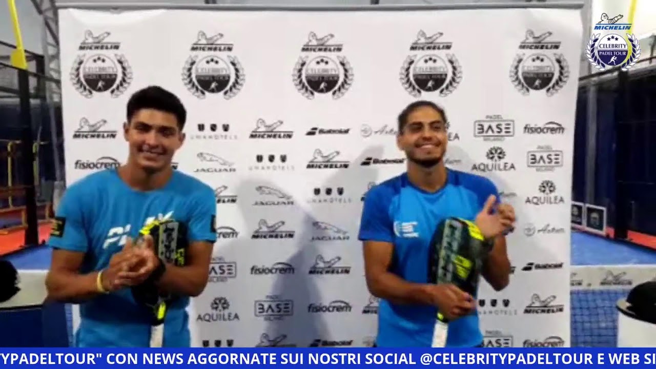 7^Tappa Michelin Celebrity Padel Tour Finale Maschile 2021