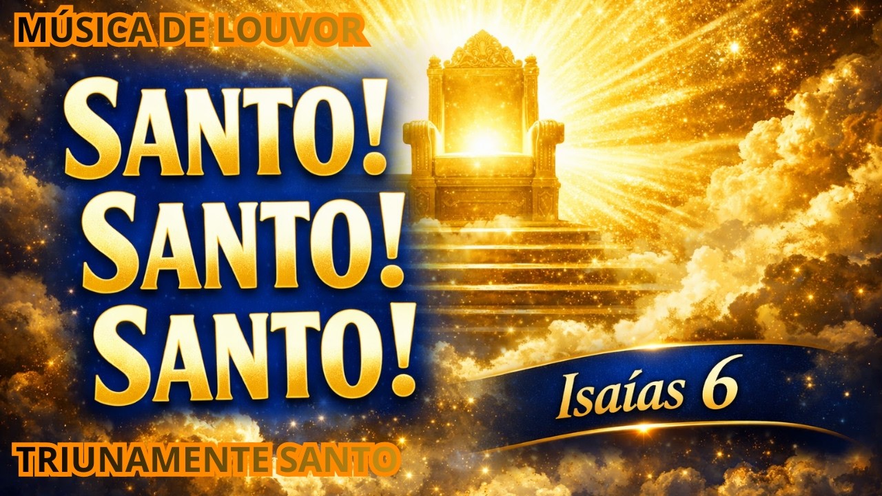 TRIUNAMENTE SANTO | Isaías 6 Revelado em Adoração Poderosa Santo, Santo, Santo!