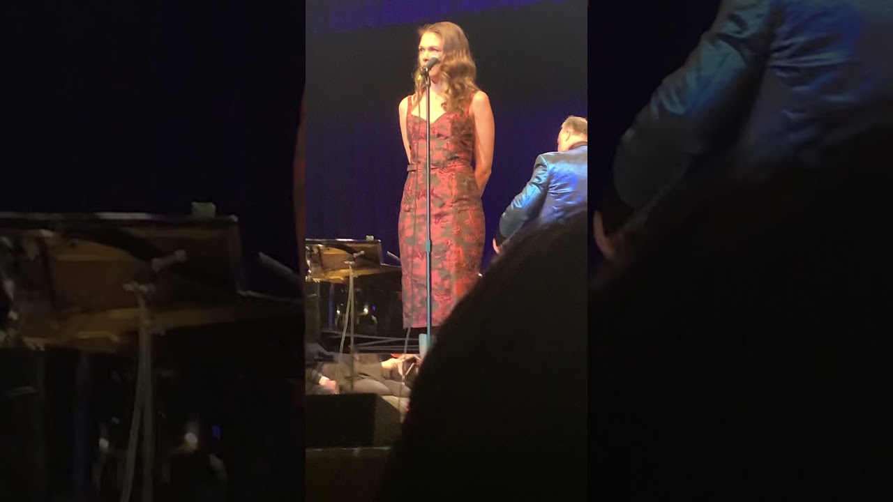Sutton Foster singing “Anyone Can Whistle/Being Alive”