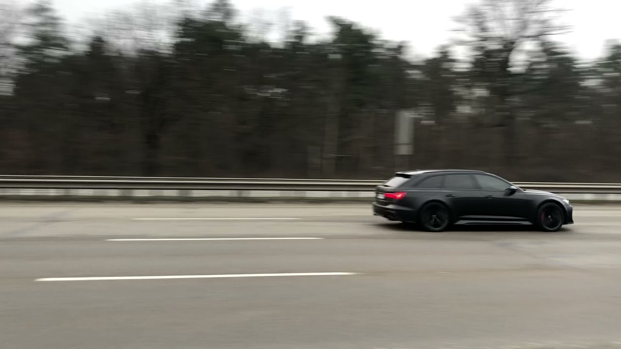 Audi RS6 C8 akrapovic exhaust
