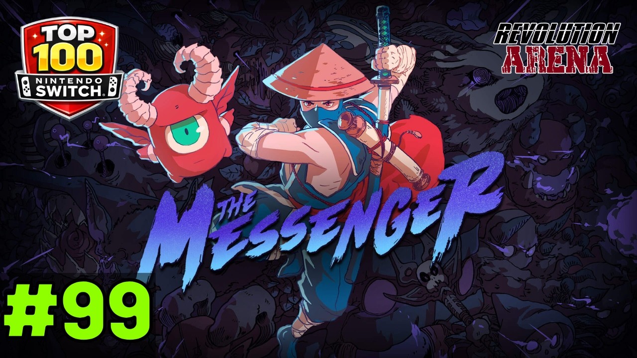 #99 – The Messenger | TOP 100 – Melhores jogos do Nintendo Switch [EM PORTUGUÊS]