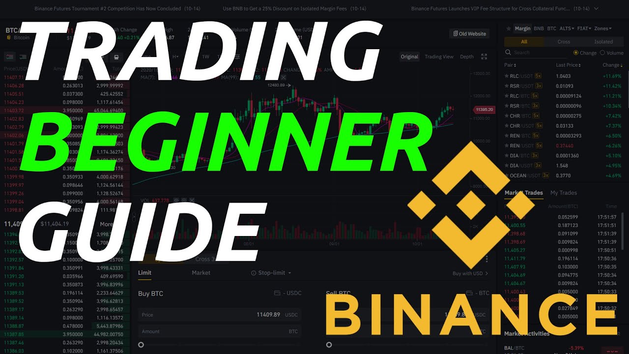 Binance Exchange Tutorial 2021 - Beginners Guide to Trading