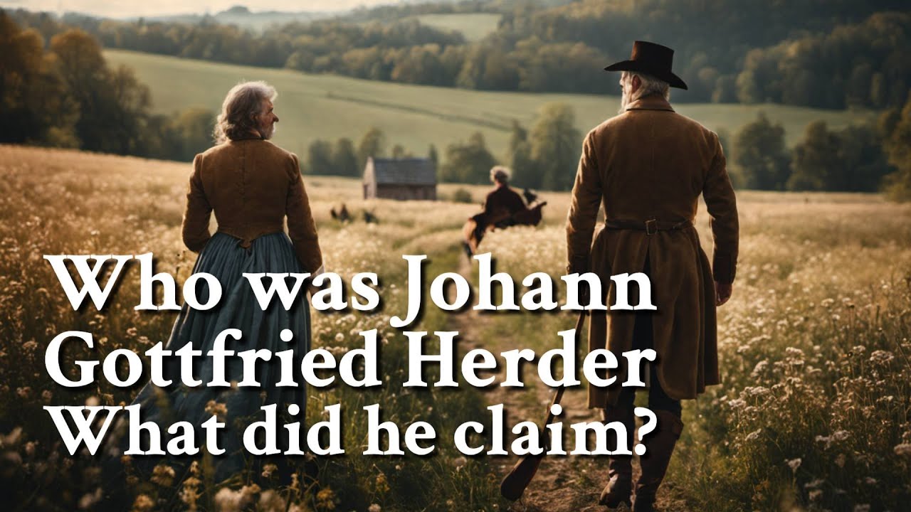 Who was Johann Gottfried Herder What did he claim? | Philosophy