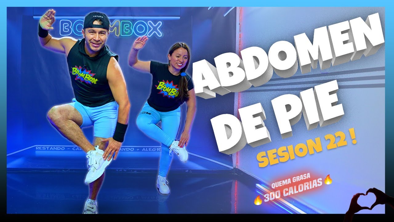 ABDOMEN de Pie para eliminar grasa y tonificar | exercises to lose belly fat