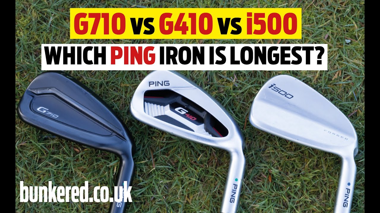 G710 vs G410 vs i500 – Which PING iron is longest?