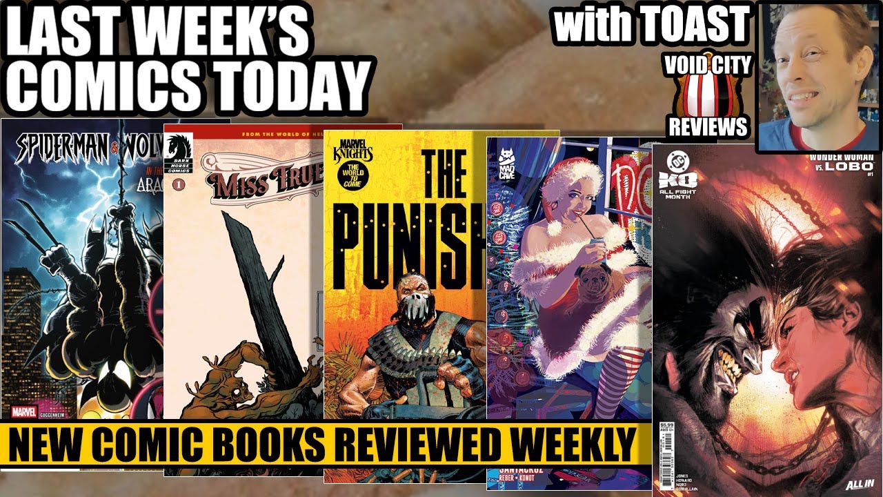Last Week's Comics Today - Tuesday, December 16th, 2025 - Comic Reviews