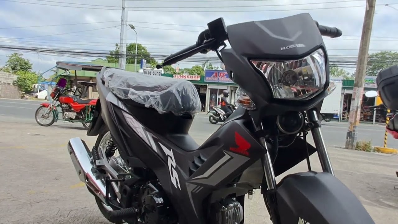 Latest Honda Rs125i in Matted Gray #rs125 #Rs125i #rs125fi #hondars125fi #Honda2025 #2025honda