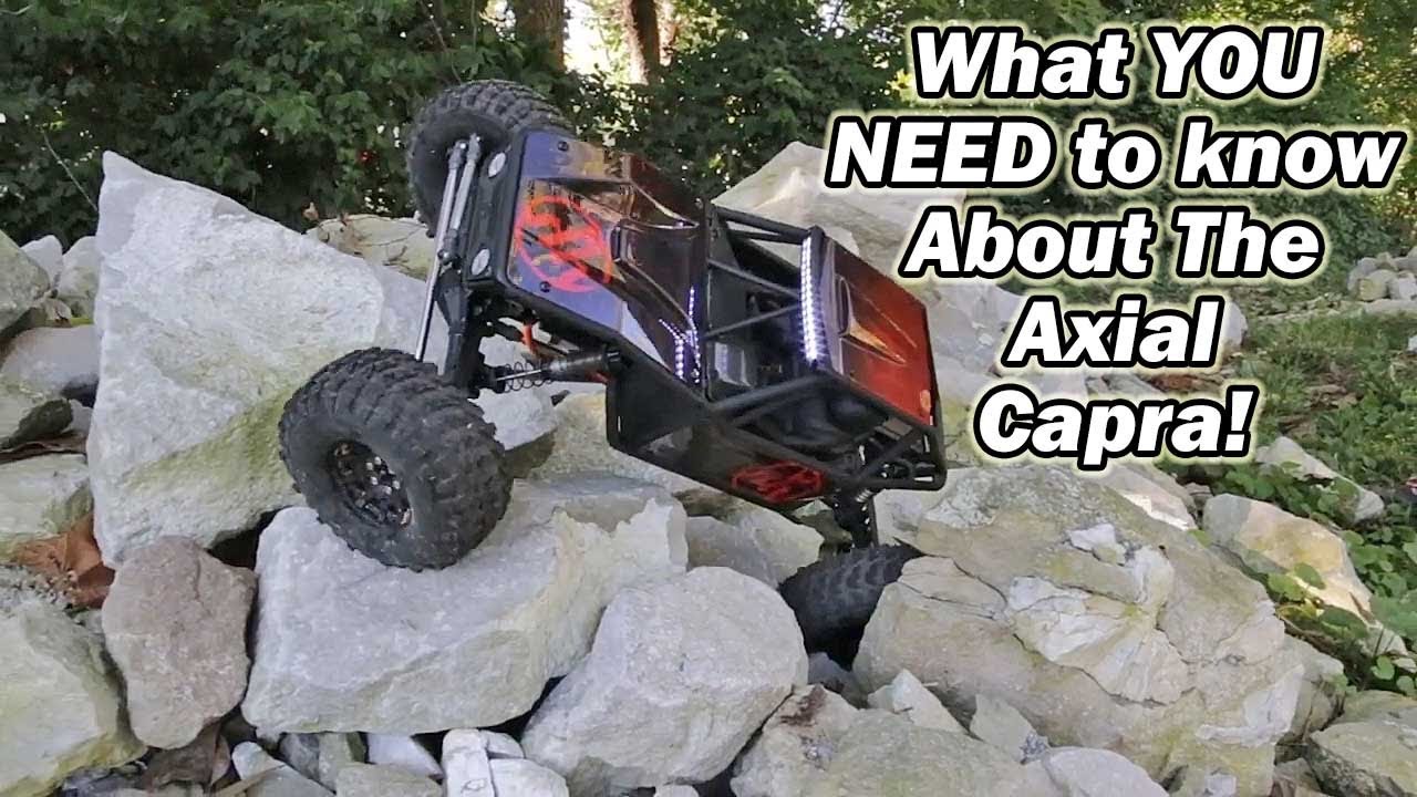 Axial Racing Capra Trail Buggy Review, Motor Suggestions & Rock Course Test - Holmes Hobbies