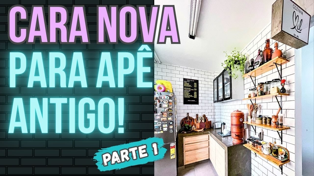 CRIATIVIDADE EM REFORMA DE APÊ EM BH! #reforma #dicasdecoracao #façavocêmesmo