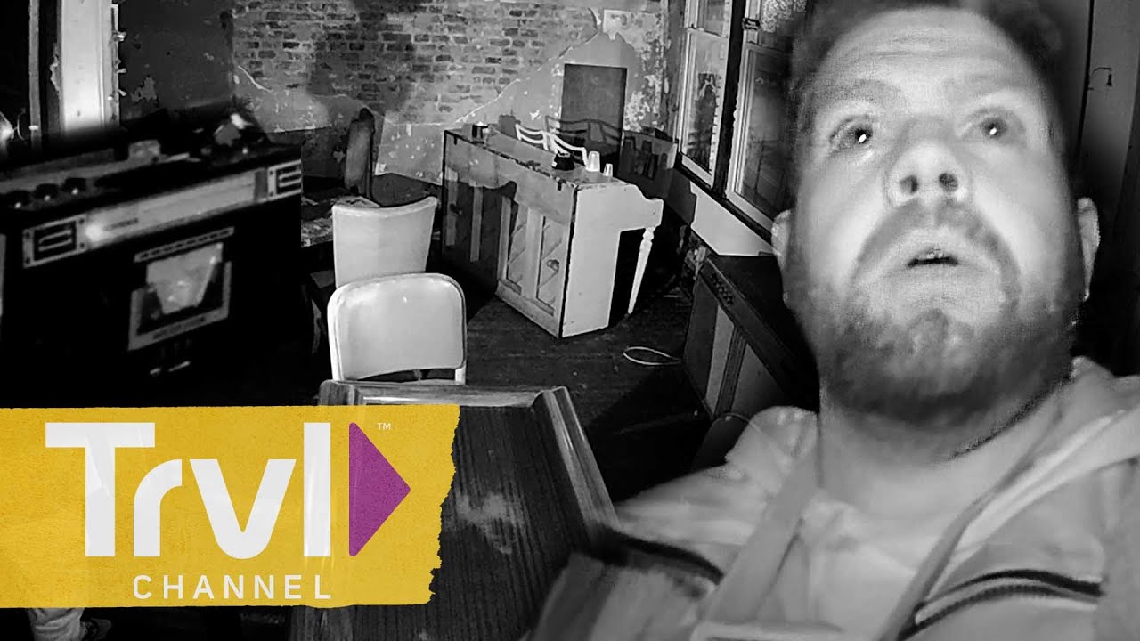 Evil Laugh Blasts Through Spirit Box At Old Blues Bar | Portals to Hell | Travel Channel