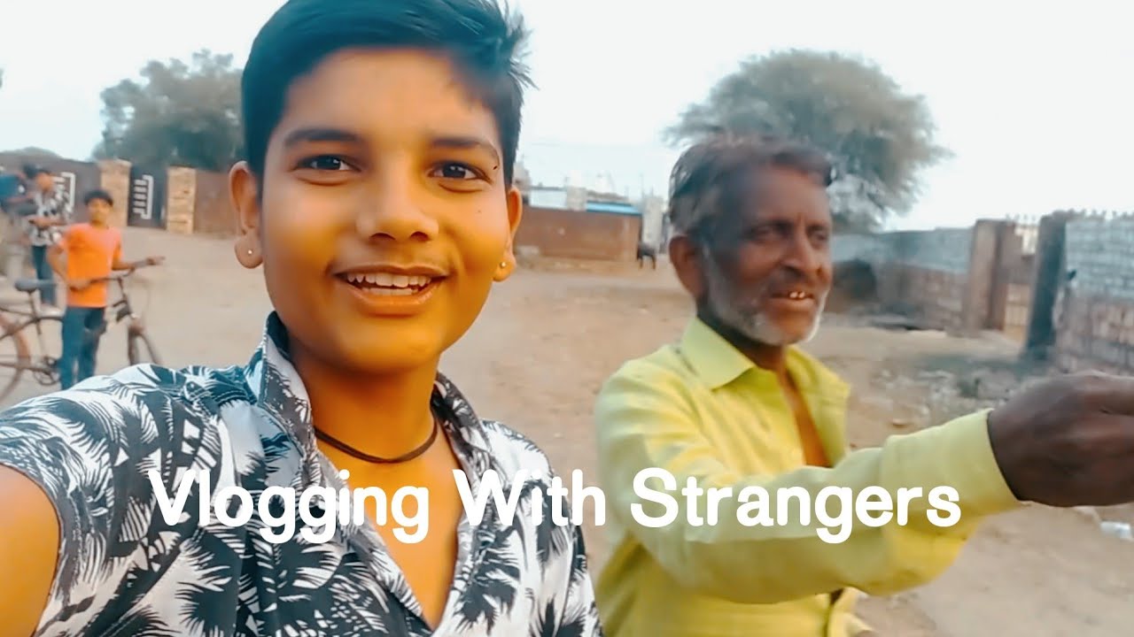 Vlogging With Strangers #vlog #indianvlogger 