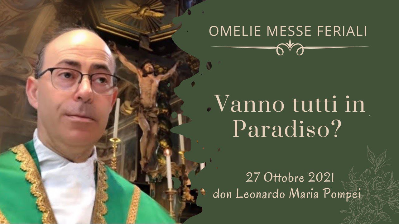 Vanno tutti in Paradiso?…