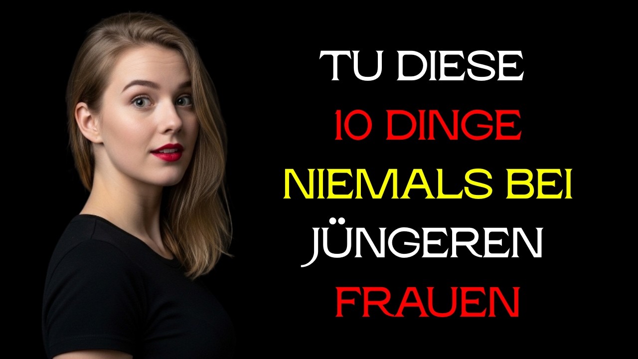 Dinge, die ältere Männer beim Dating mit jüngeren Frauen vermeiden sollten