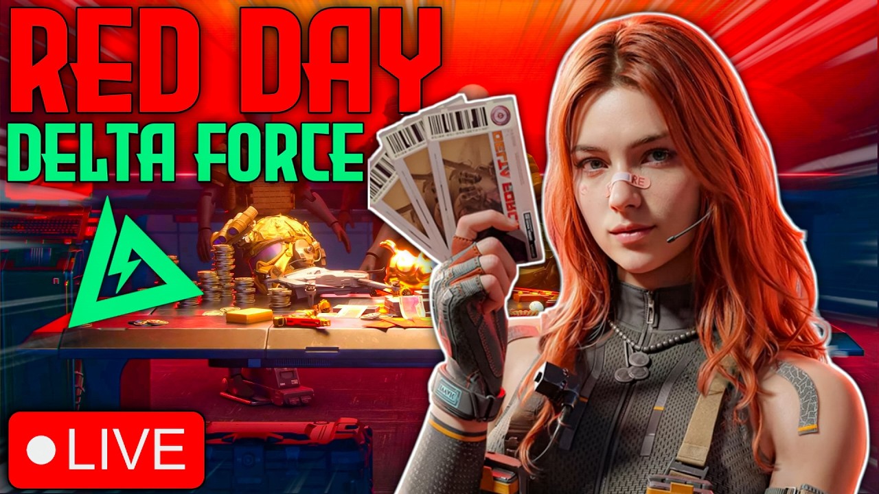 DeltaForce Season - 8 Free Red Tickets Day - Live India