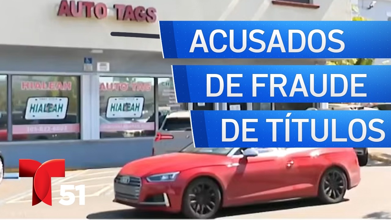 Arrestan a varios por fraude de títulos de autos en agencia de Hialeah