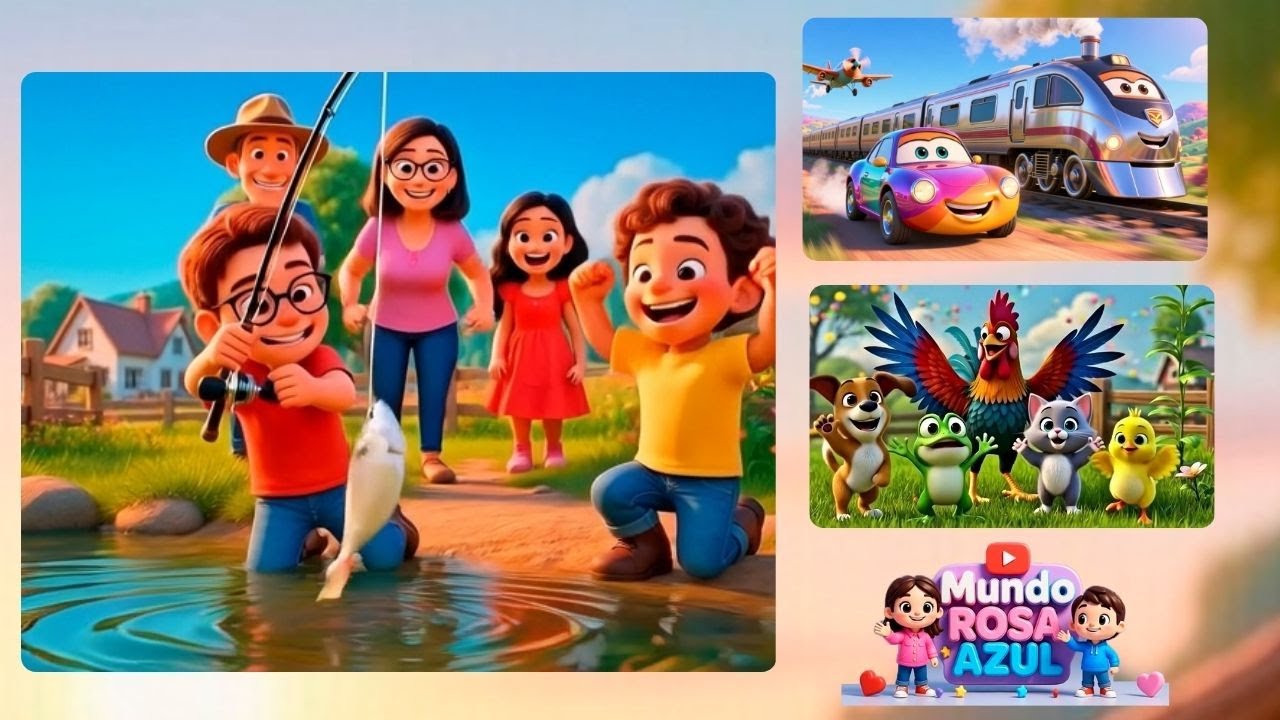 Na Fazendinha do Vovô Francisco 🐮🚜 | Sons dos Animais, Hora do Banho e Transportes | Música Infantil