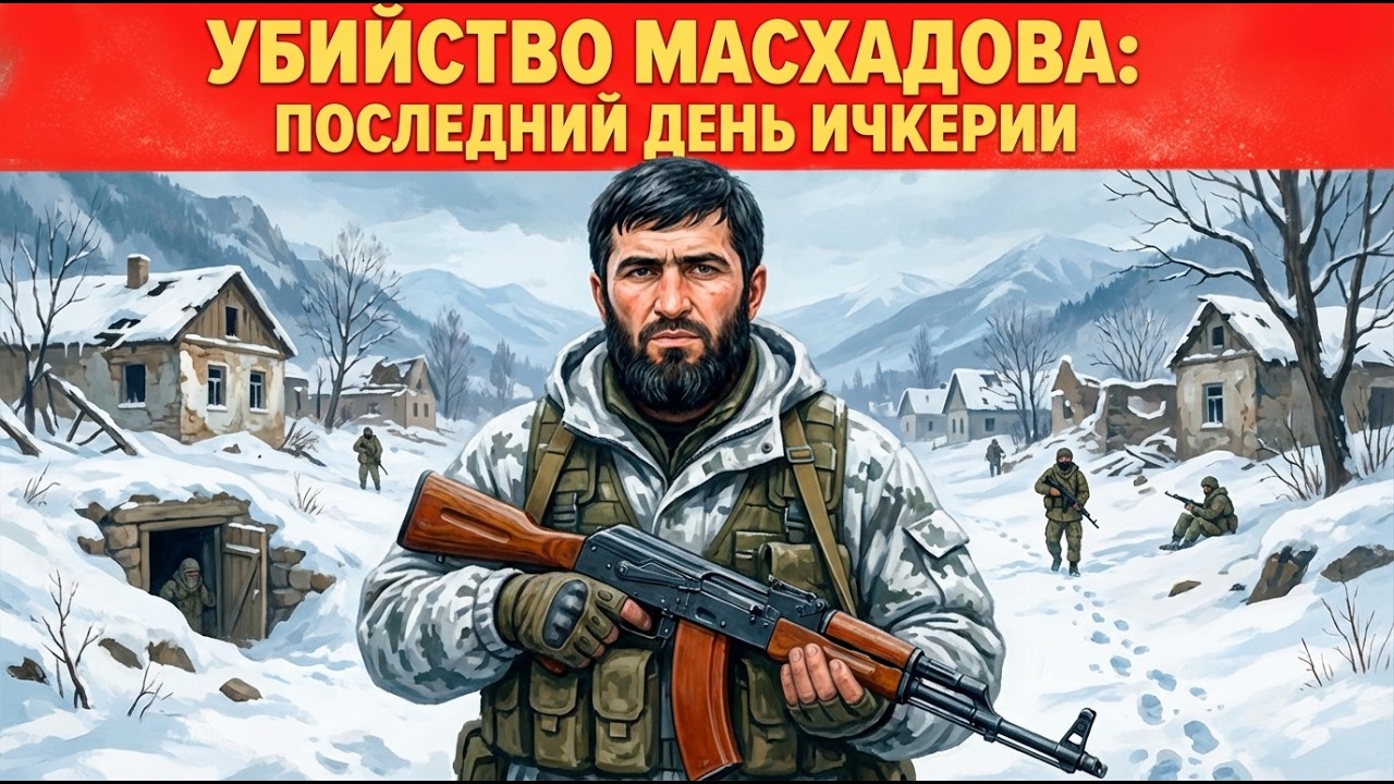 МАСХАДОВ: КАК УБИЛИ ПОСЛЕДНЕГО ПРЕЗИДЕНТА ИЧКЕРИИ
