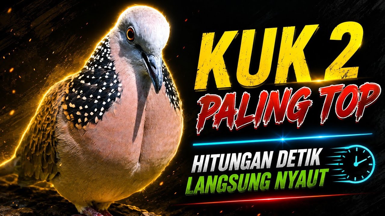 Suara Tekukur Gacor Kuk 2 Paling Ampuh Untuk Pancingan Dan Pikat