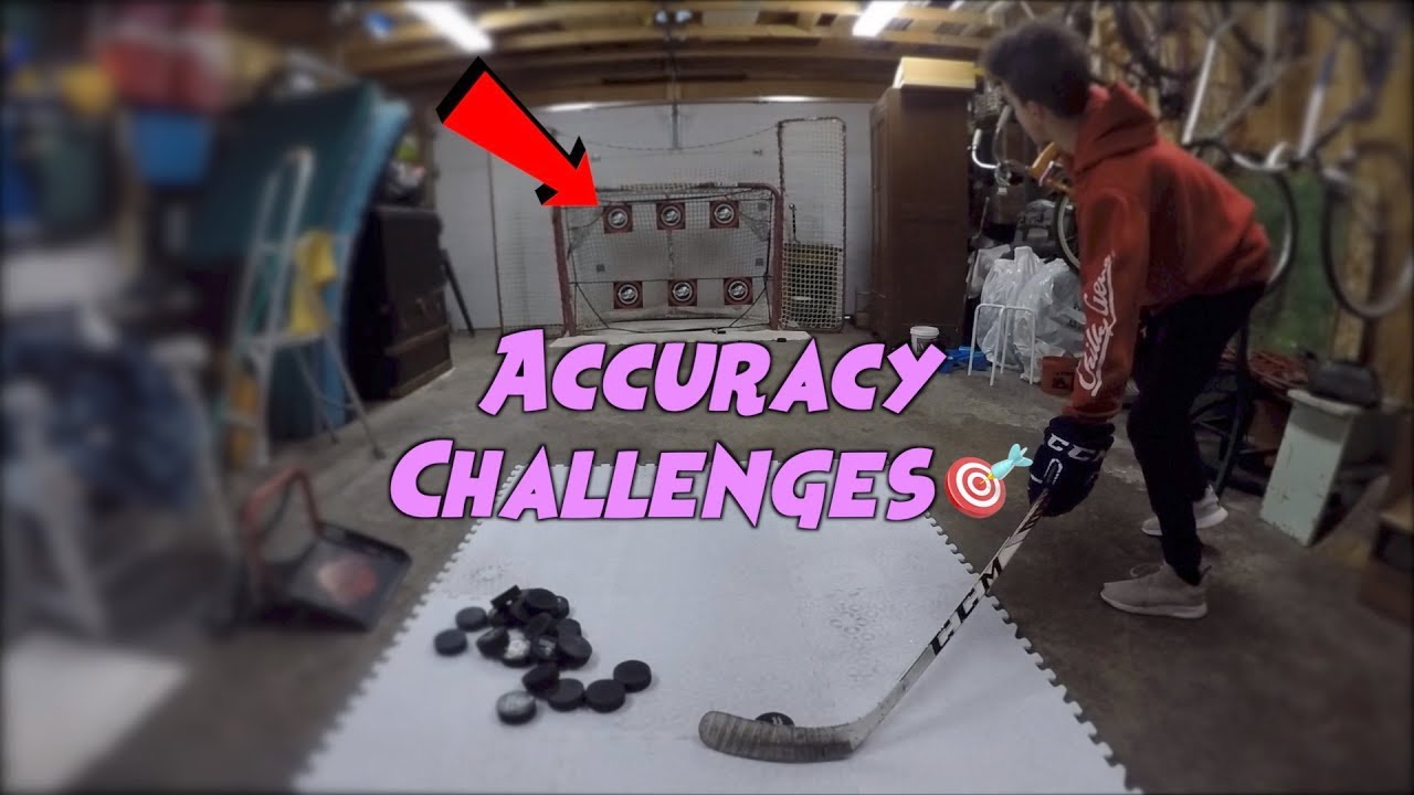 IMPOSSIBLE HOCKEY ACCURACY CHALLENGES!